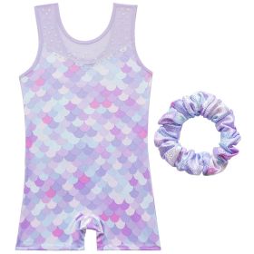 Leotards for Girls Gymnastics Toddler Dance Biketards Mermaid  Athletic Dance Wear