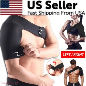 Shoulder Brace Support Compression Sleeve Torn Rotator Cuff Relief