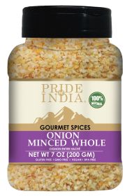 Pride of India ��� Onion Minced Whole ��� Gourmet Spice for Cooking ��� Pantry Essential ��� Adds Flavor to Sauces/Dips/Rubs/Marinades ��� Easy to Use