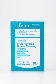 Tifcan Fruit Flavored Braces Cleaning Tablets