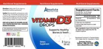 Absolute Vitamin D3 Drops 2oz