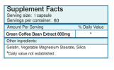 Green Coffee Bean Extract 60 CAP