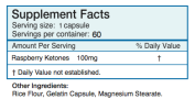 Raspberry Ketones 60ct