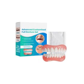 Denture Care Material Comfortable Fit Natural Look Smile Enhancement for Daily Oral AMZ Kit (Option: default)