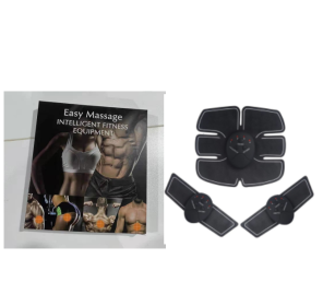 The Ultimate EMS Abs & Muscle Trainer (Color: Full and Pull out packaging)