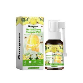 Googeer Lung Herbal Cleaning Spray (Inlet) Herbal Lung Clearing Nasal Spray Throat Freshening Treatment (Option: default)
