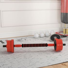 Adjustable Dumbbell Sets (Option: Red-580x280x230 mm)