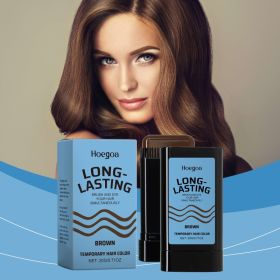 Hoegoa Hair Comb 20g Grey Hair Covering Portable Travel Size for Daily Hair Care (Option: default)