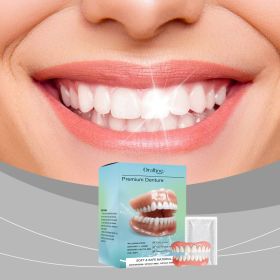 Denture Care Material Enhancement Decorative for Daily Oral Oralhoe Kit Comfortable Fit Natural Look Smile (Option: default)