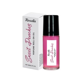 Peachy Pink Roll-on Perfume Niche Fresh Roll-on Perfume Fresh Light Fruity Peachy Roll-on Perfume (Option: default)