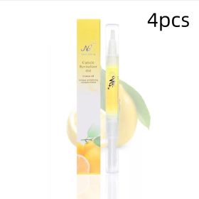 Nail Nutrition Pen Finger Margin Pen Nutrition Oil (Option: F-4PCS)