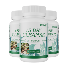 BSYS Intestinal Cleanse Capsules Promote Regular Bowel Movements Digestive System Detox Support Gut Health DailyDetox GutHealthCare (Option: 3PCS)
