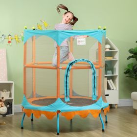 Trampoline for Kids (Option: Orange-890x340x250 mm)