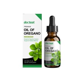Docteat Oregano Oil Treatment Drops Helps Gentle Daily Care and Improves Physical Bowel Discomfort (Option: default)