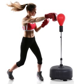 Boxing Bag (Option: Red-480x240x500 mm)