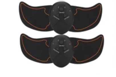 The Ultimate EMS Abs & Muscle Trainer (Color: Yellow arms)