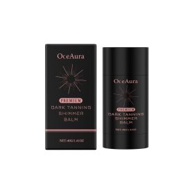 OceAura Tanning Glitter Stick Outdoor Sun Booster Moisturizing Moisturizing Moisturizing Moisturizing Darkening Stick Outdoor Sunning Stick (Option: 2PCS)