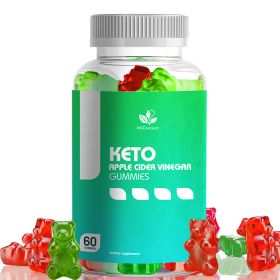 Explosive Ketone Soft Candy Limit 2000MG Explosive Ketone Soft Candy Apple Vinegar Pure Vegetarian Non GMO 60 Soft Candy (Option: default)