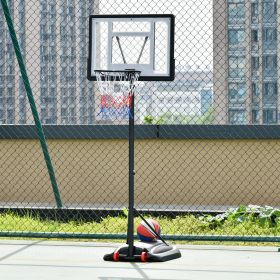 Basketball Hoop Outdoor (Option: Black-840x630x180 mm)