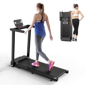 Treadmill  Q24-10 (Color: Black)