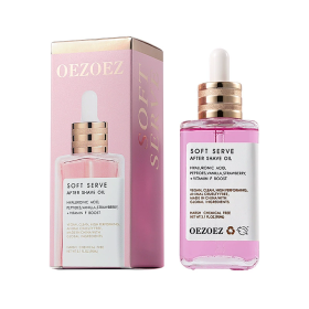 Soft Serve After Shave Oil -Strawberry &Vanilla Scent Repairing Oil After Shaving For Men And Women (Option: 2PCS)