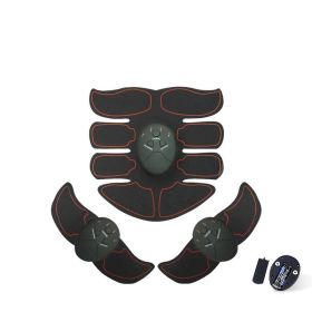 The Ultimate EMS Abs & Muscle Trainer (Color: Red battery)