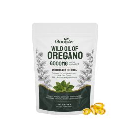 Health Care Product, Oregano Oil Soft Capsules, 300SOFTGELS, Nutritional supplementation (Option: default)