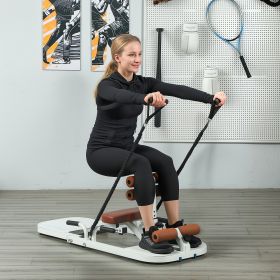 Foldable Sissy Squat Machine (Option: White-890x530x190 mm)