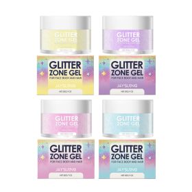 Glitter Gel Ball Party Carnival Stereo Highlights Natural Shine Facial Body Gel (Option: default)